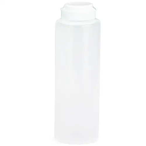 DISPENSER SQUEEZE 8OZ. WITH HINGED TOP