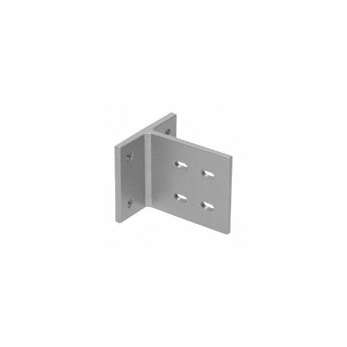 Clear Anodized T-Shape Wall Mounting Bracket 4" Tall