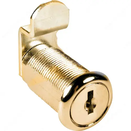 Compx Locks LOC80553463 Cam Lock - C8055 Polished Brass