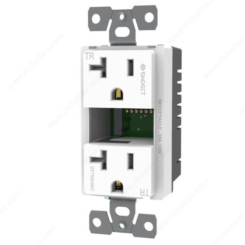 Tresco Lighting LR1020SWA1 Swidget - 20A electrical outlet without Wi-Fi Control insert