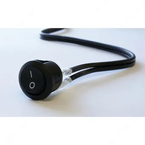 Richelieu Hardware LRDSW2M120BL On / Off Rocker Switch 120 V Black Buy Now