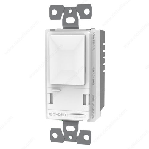 Tresco Lighting LSD300WI0001 Swidget - Dimmer Switch with Wi-Fi Control insert