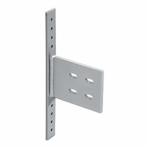 Crl Awsb2cw4m Mill Universal Curtain Wall Mounting Bracket 4