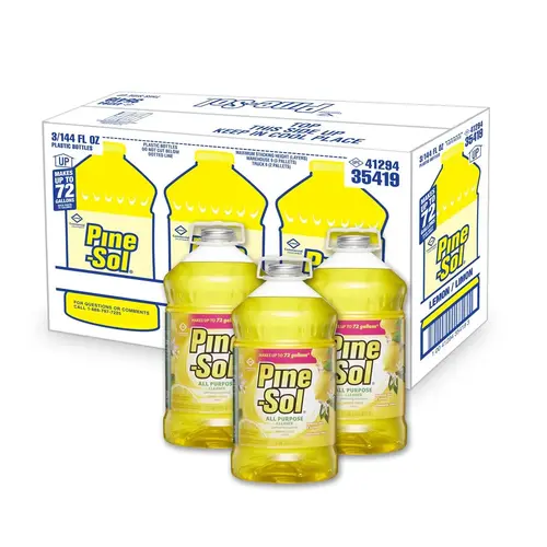 Pine-Sol 35419 Professional 144 Oz. Lemon Fresh Multi-Surface All-Purpose Cleaner