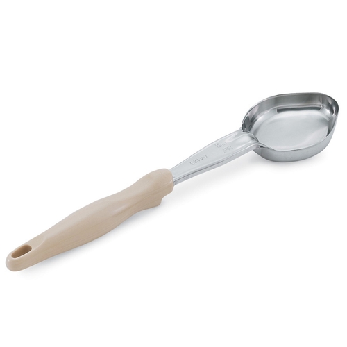 VOLLRATH 6412335 SOLID SPOODLE OVAL IVORY HANDLE 3 OUNCE