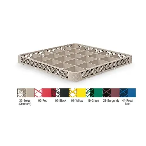 VOLLRATH TRB RACK EXTENDER 25 COMPARTMENT BEIGE