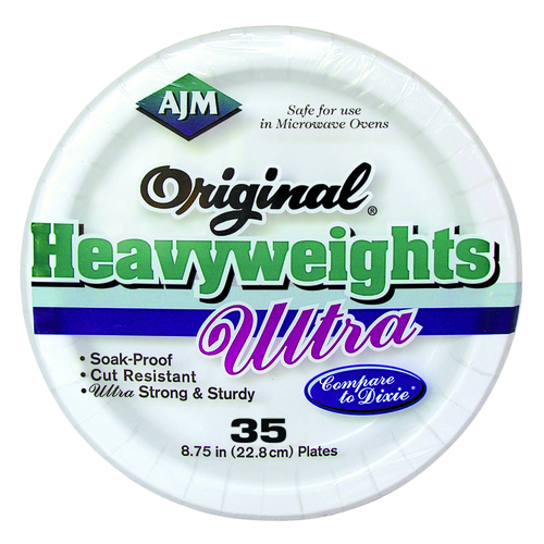 ORIGINAL HEAVY WEIGHT ULTRA PAPER PLATES 9 INCH