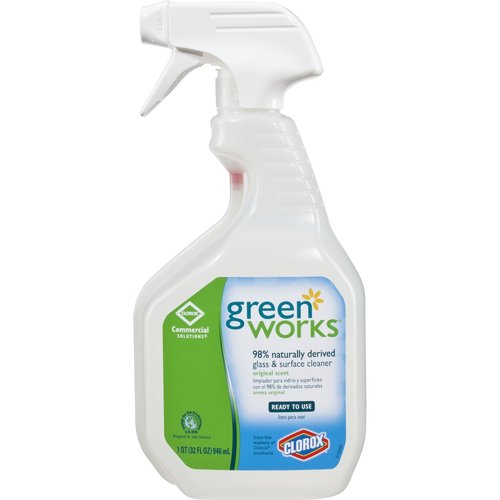 GREENWORKS 00459 GLASS CLEANER COMMERCIAL SOLUTIONS SPRAY