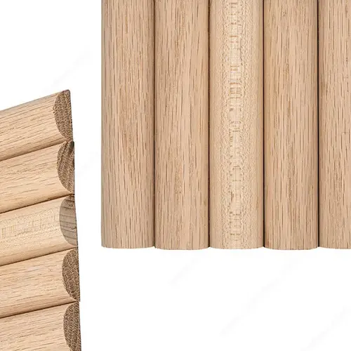 Richelieu Hardware TB383R08 D corTambour  Solid Woods - Model 383