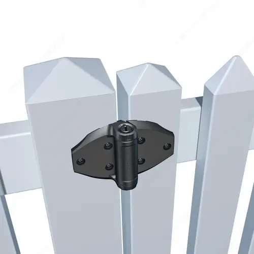 Self Closing Gate Hinge For Wood Or Vinyl Gate Black