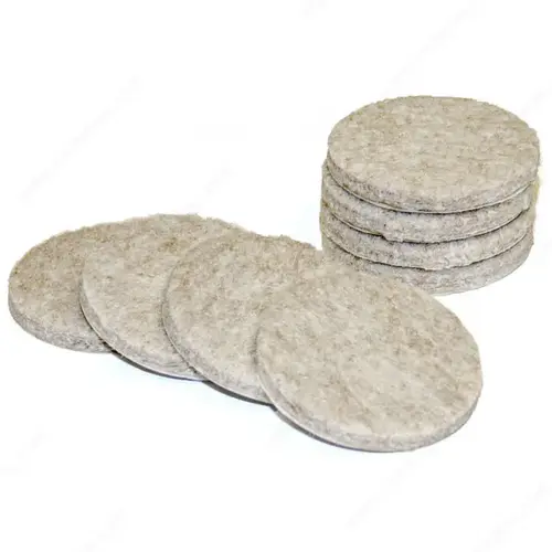 ECO FELTAC V93169 Round Felt Pads Beige