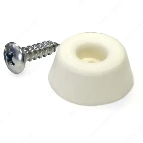 Protec V31945 Screw-On Rubber Bumpers Almond