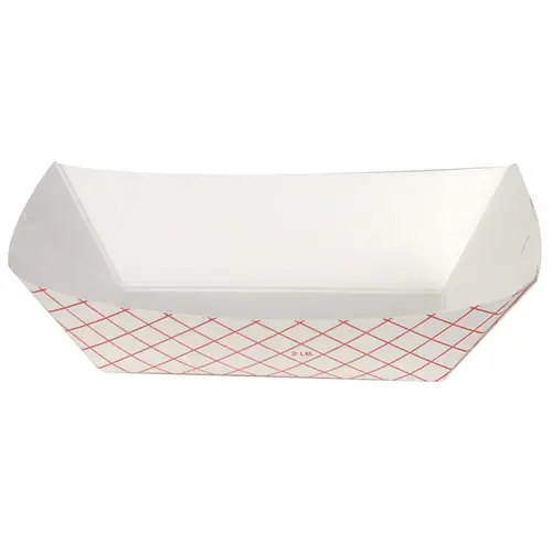 KANT LEEK FOOD TRAY RED PLAID TWO POUND