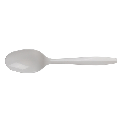 TEASPOON POLYPROPYLENE MEDIUM WEIGHT WHITE