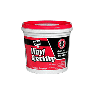 Off-White Vinyl Spackling Compound - Quart