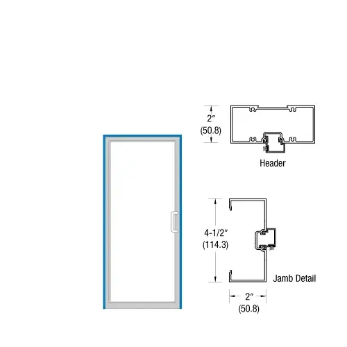 Rixson #1 Series 1-236 Concealed Heavy-Duty Overhead Holder