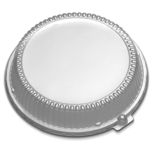 D & W Fine Pack 10.25 Inch High Dome Plate Lid, 50 Each