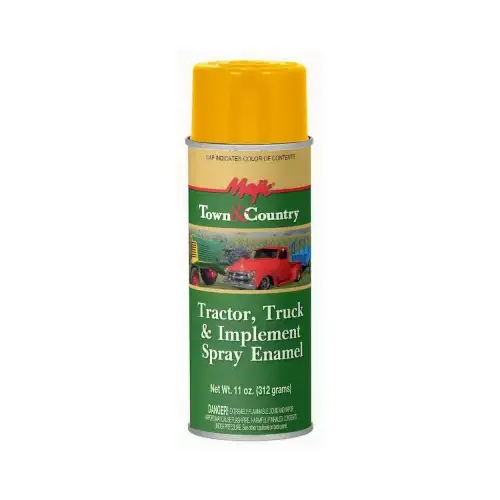 TRUE VALUE MFG COMPANY 8-20950-8 Tractor & Implement Spray Paint, Cub Cadet Yellow, 11 oz.