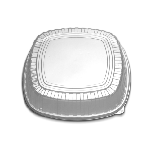 D & W FINE PACK CL213-169 LID TRAY PLASTIC HIGH DOME CLEAR