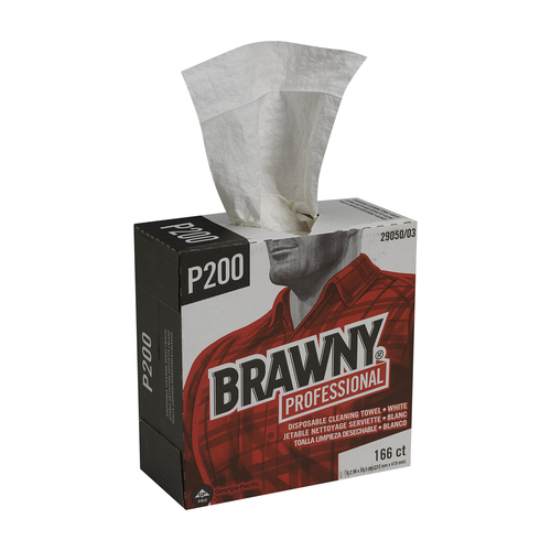 BRAWNY 29050/03 GP PRO Brawny Professional P200 Disposable Cleaning Towel Tall Box White