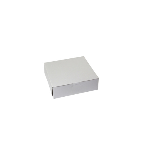 BOXIT 882B-261 WHITE LOCK CORNER BAKERY BOX 8X8X2.5