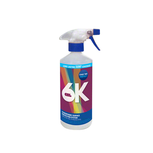 Own Label 6K Hydrophobic Surface Protection System for Glass and Stainless Steel - Protect Formula - 500ml
