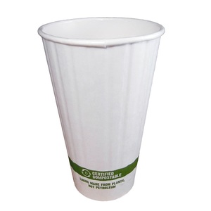 16 oz Double Wall Compostable Hot Cups