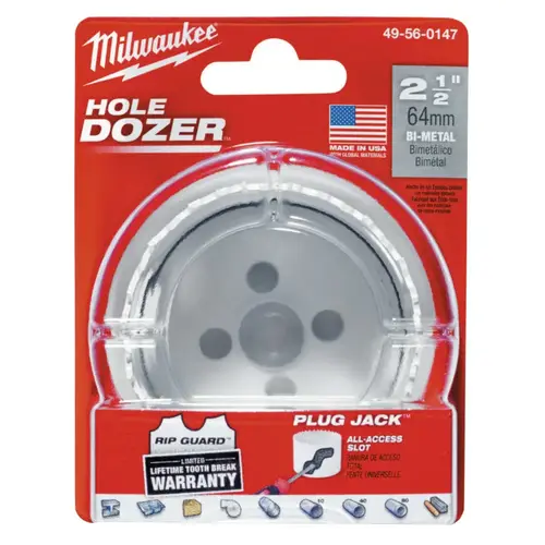 HOLE DOZER  Bi-Metal Hole Saw, 3-7/8 in dia, 2.0 in Cutting Depth