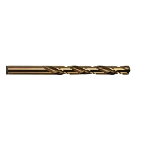 Drill Bit 15/64" X 3-7/8" L Cobalt Steel Straight Shank Gold Oxide