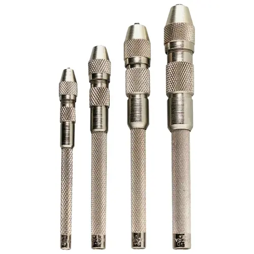 Pin Vises, 0 in - 0.055 in Pin Range, 5/16 in Dia.