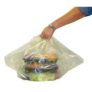 PAK-SHER 5068 PLASTIC BAG CATERING CLEAR 18X7X24