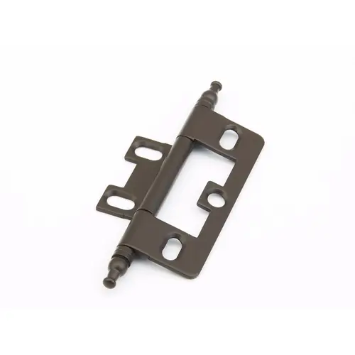 Minaret Tip Non-Mortise Cabinet Hinge Oil Rubbed Bronze Finish