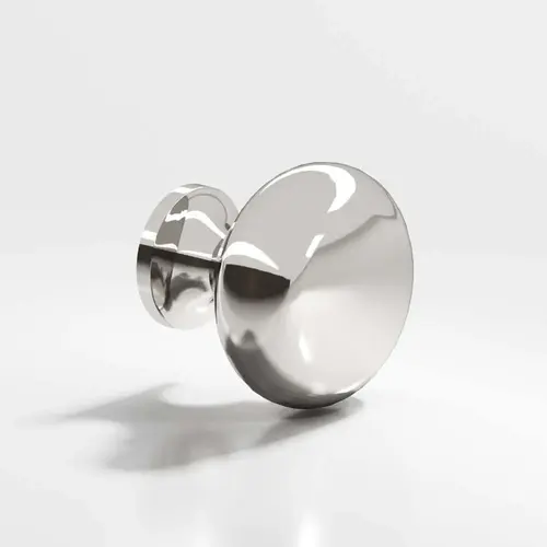 192 Series 1-1/4" Diameter Cabinet Knob Polished Nickel Finish