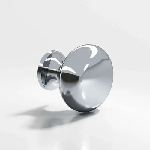 193 Series 1-1/2" Cabinet Knob Polished Chrome Finish