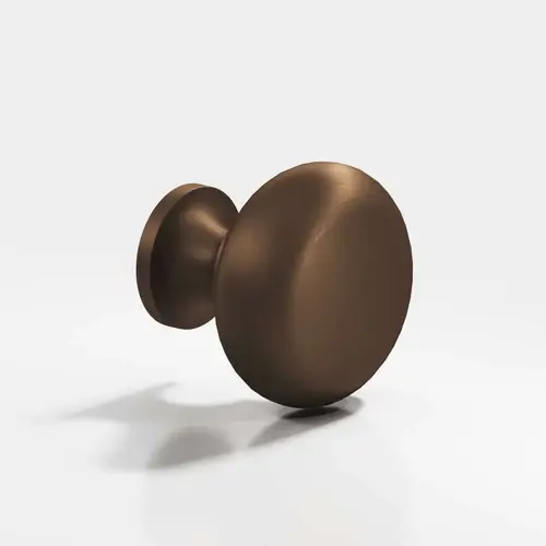 192 Series 1-1/4" Cabinet Knob Matte Oil Rubbed Bronze Finish