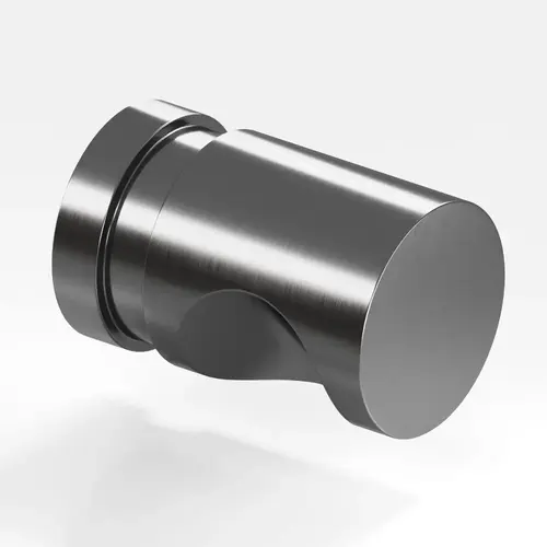 142 Series 3/4" Finger Pull Cabinet Knob Satin Graphite Finish