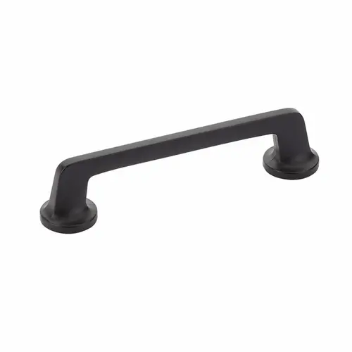 5" Center to Center Northport Round Cabinet Pull Matte Black Finish