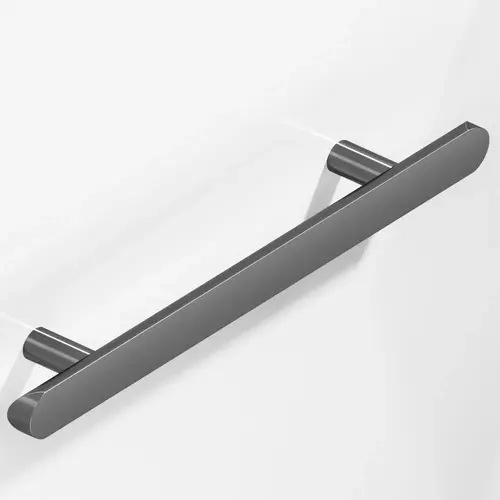 256 Series 8" Center to Center Cabinet Pull Satin Graphite Finish