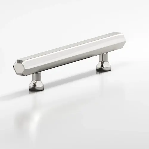 322 Series 8" Center to Center Cabinet Pull Polished Nickel Finish