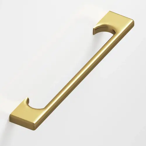 3732 Series 18" Center to Center Appliance Pull Satin Brass Finish