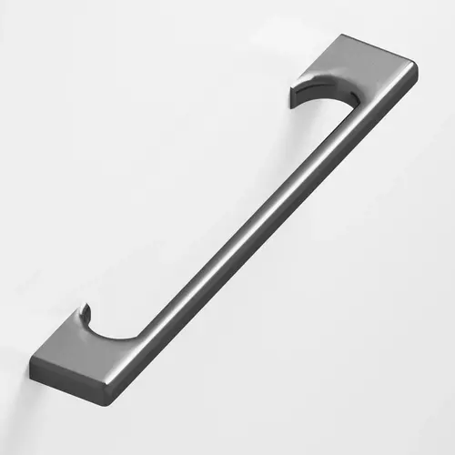 4" Center to Center 3730 Series Cabinet Pull Satin Graphite Finish