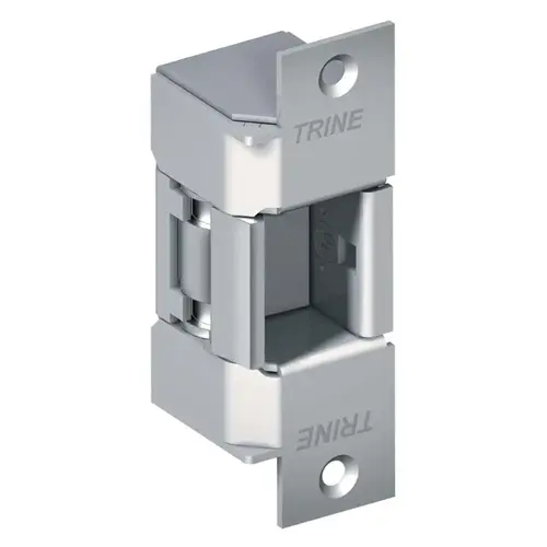 Right Hand Outdoor Electric Strike for Rim Panic Devices EN400 with 24 Volt DC Satin Stainless Steel Finish