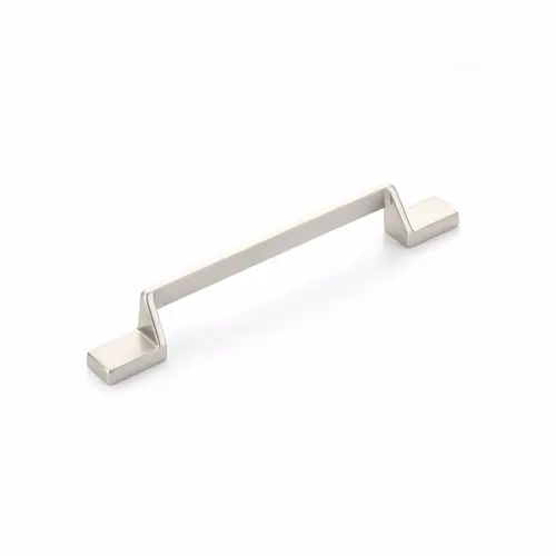 6-1/4" Center to Center San Marco Cabinet Pull Satin Nickel Finish