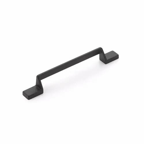 12-1/2" Center to Center San Marco Cabinet Pull Matte Black Finish