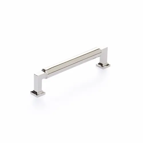 5" Center to Center Haniburton Cabinet Pull Polished Nickel Finish