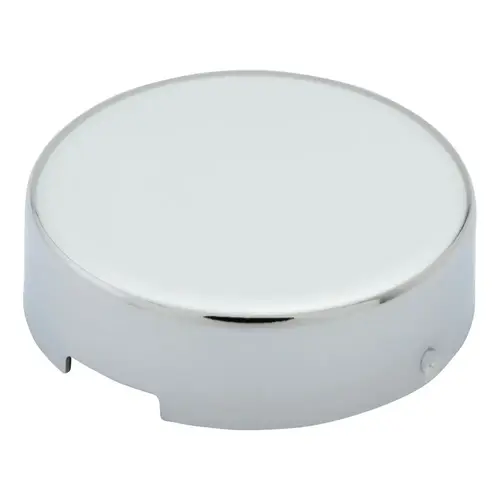 Contemporary Screw Cap Cover Satin Chrome Finish