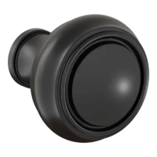 Pair of 5087 2" Nashville Knobs Less Rose Distressed Oil Rubbed Bronze Finish