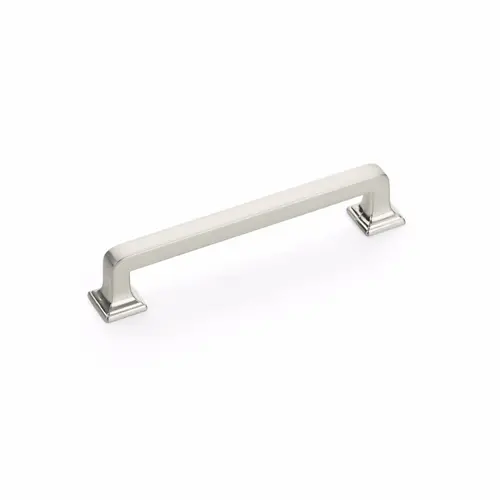 5" Center to Center Menlo Park Cabinet Pull Brushed Nickel Finish