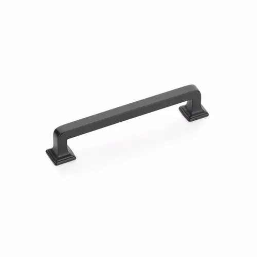 5" Center to Center Menlo Park Cabinet Pull Matte Black Finish