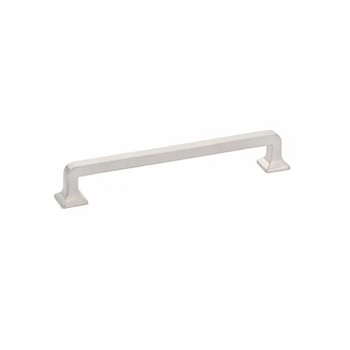 6" Center to Center Menlo Park Cabinet Pull Brushed Nickel Finish